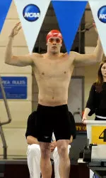 Eric Ress had an outstanding year for the Hoosiers both in the pool and in the classroom.