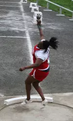 Faith Sherrill is the Big Ten Field Athlete of the Week, the conference announced Wednesday.