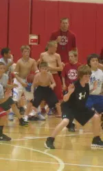 Day one of the 2011 Tom Crean Basketball Camp season got underway on June 11.