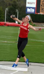 Abbie Norton (Stechschulte), a former Hoosier standout, is an assistant coach for IU track and field.