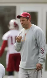 Assistant head coach Doug Mallory and the Hoosiers kick off preseason camp on Monday, Aug. 8.