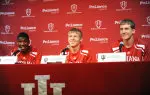 IU freshmen Remy Abell, Austin Etherington and Cody Zeller.