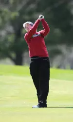 Junior Pamela Burneski won her third-straight Tamarack Golf Tournament title this past weekend.