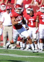 Sophomore wide receiver Kofi Hughes score his first career touchdown on Saturday.