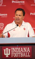 Head coach Kevin Wilson and the Hoosiers face North Texas on Saturday.