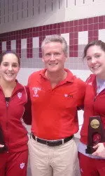 Indiana diving coach Dr. Jeff Huber won his fourth-straight Mike Peppe Award from USA Diving.