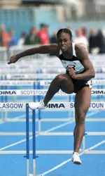 IU legend Danielle Carruthers ran a lifetime best 12.47 seconds for the silver medal in the 100m hurdles at the IAAF World Championships.