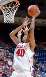 Freshman Quaneisha McCurty.