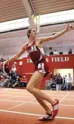 Andy Bayer led the Hoosiers on day one at the Gladstein Invitational, with the second-best time in the world in the 3,000 meters, and the top time in Division I.