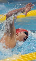 Ryan Hinshaw had a big day for Indiana in a dual meet win over Purdue.