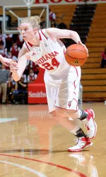 Aulani Sinclair poured in a career-high 27 points to lead Indiana in scoring.