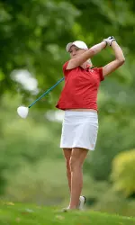 Senior Rosie Davies will play in the No. 1 spot at the Hoosier Fall Invitational this weekend.
