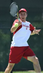 Dimitrije Tasic started off his season with a win over Hayden Joblin of Wright State.