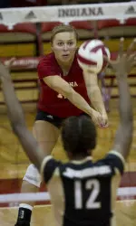 Junior Caitlin Hansen had a career-high 26 digs.