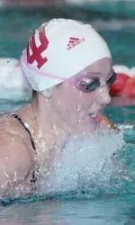 Ashley Specht took second in the 100 breaststroke and the 200 medley relay at Kentucky.