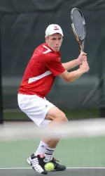 Dimitrije Tasic knocked off No. 64 Panav Jha of Kentucky on Saturday.