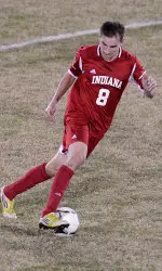 Nikita Kotlov's third goal of the season gave the Hoosiers a 2-0 lead over Evansville Wednesday night.