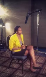 Jasmine McGhee at Big Ten Media Day