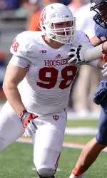 Senior defensive tackle Adam Replogle