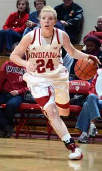 Senior Aulani Sinclair led IU with 15 points in the win.