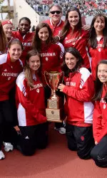 Athletic Director Fred Glass honored the team at IU's football game vs. Michigan State on Oct. 6.