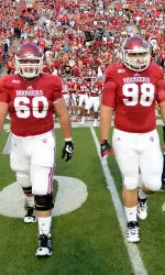 Will Matte (60) and Adam Replogle (98) will serve as captains for the fifth straight game on Saturday.