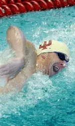 Jim Barbiere was victorious in the 500 freestyle for the Hoosiers on day one of a tri-meet with Penn State and Virginia.