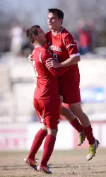 Junior Nikita Kotlov recorded his first career hat trick in a 4-1 win over Xavier in the second round of the NCAA Tournament.