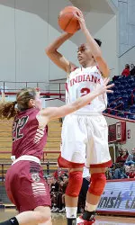 Freshman Brionna Arnold.