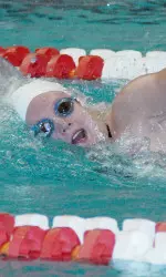 Lindsay Vrooman finished sixth in the 500 freestyle at the AT&T Winter National Championships.