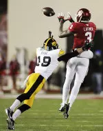 Indiana sophomore wide receiver Cody Latimer earned co-Big Ten Offensive Player of the Week honors.
