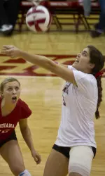 Senior setter Whitney Granado