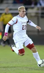 Senior defender Caleb Konstanski assisted on the Hoosiers' lone goal in a 2-1 loss to Michigan State at the Big Ten Tournament.
