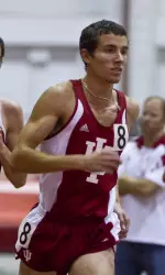 Senior Zach Mayhew garnered his first Big Ten Track Athlete of the Week award for his efforts at the Hoosier Open.