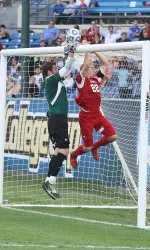 Senior goalkeeper was named the Most Outstanding Defensive Player of the 2012 College Cup.