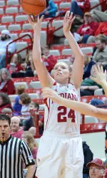 Aulani Sinclair's 34 points ties her for the eighth best total in a single game in IU women's basketball history.