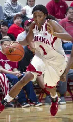 Jasmine McGhee led Indiana with 18 points at Butler.