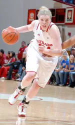 Junior Aulani Sinclair led IU in scoring for the third consecutive game.