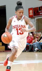 Freshman Candyce Ussery scored a career-high 10 points on Sunday.