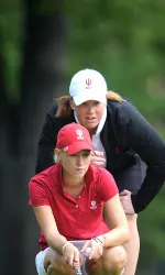 Indiana posted its third top-five team finish of the season on Monday at the Westbrook Intercollegiate.