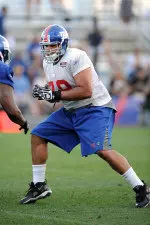 Former Hoosier offensive lineman James Brewer, a rookie with the New York Giants, will compete in Super Bowl XLVI on Sunday.