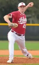Senior pitcher Drew Leininger