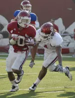The Hoosiers returned from Spring Break for spring practice No. 4 on Tuesday.