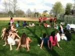 IU Softball at Girls, Inc.