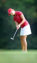 Kate Coons is on the verge of a top-15 finish, sitting tied for 12th after two rounds of play.