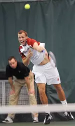 Junior Alastair Barnes took wins at number two doubles and number six singles.
