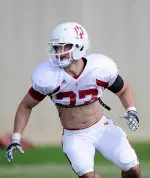 Sophomore safety Mark Murphy and the Hoosiers will scrimmage at 11 a.m. on Saturday.