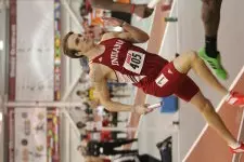 Wide receiver Nick Stoner qualified for the 4x400-meter relay at the NCAA Indoor Track and Field Championships.
