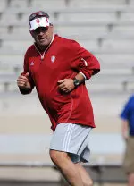 Kevin Wilson and the Hoosiers practiced for the final time before Saturday's Cream & Crimson Spring Game.