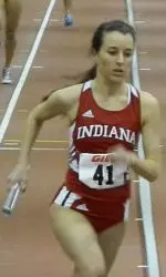 Kelsey Duerksen won the 1,500 meters with a time of 4:19.81.